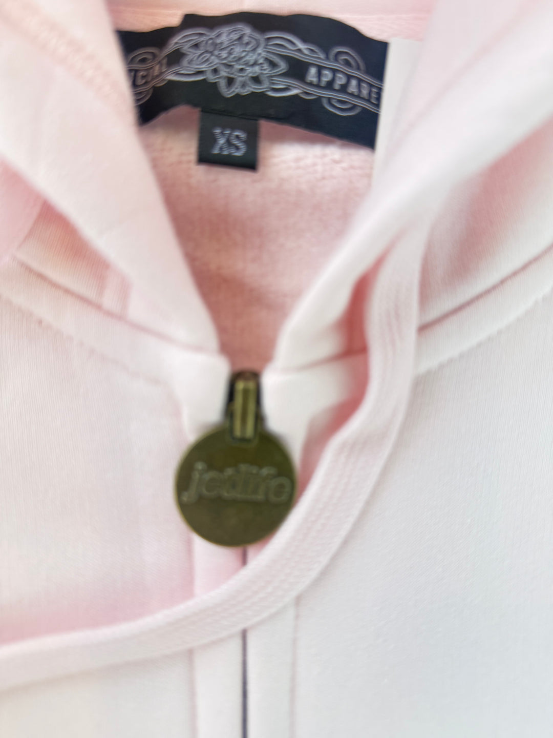 JET LIFE "WORLDS FRESHEST" ZIP UP HOODIE [SOFT PINK]