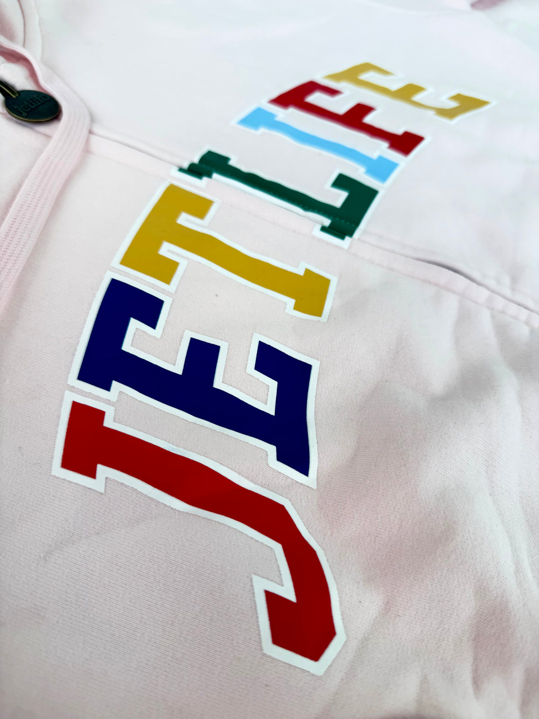 JET LIFE "WORLDS FRESHEST" ZIP UP HOODIE [SOFT PINK]