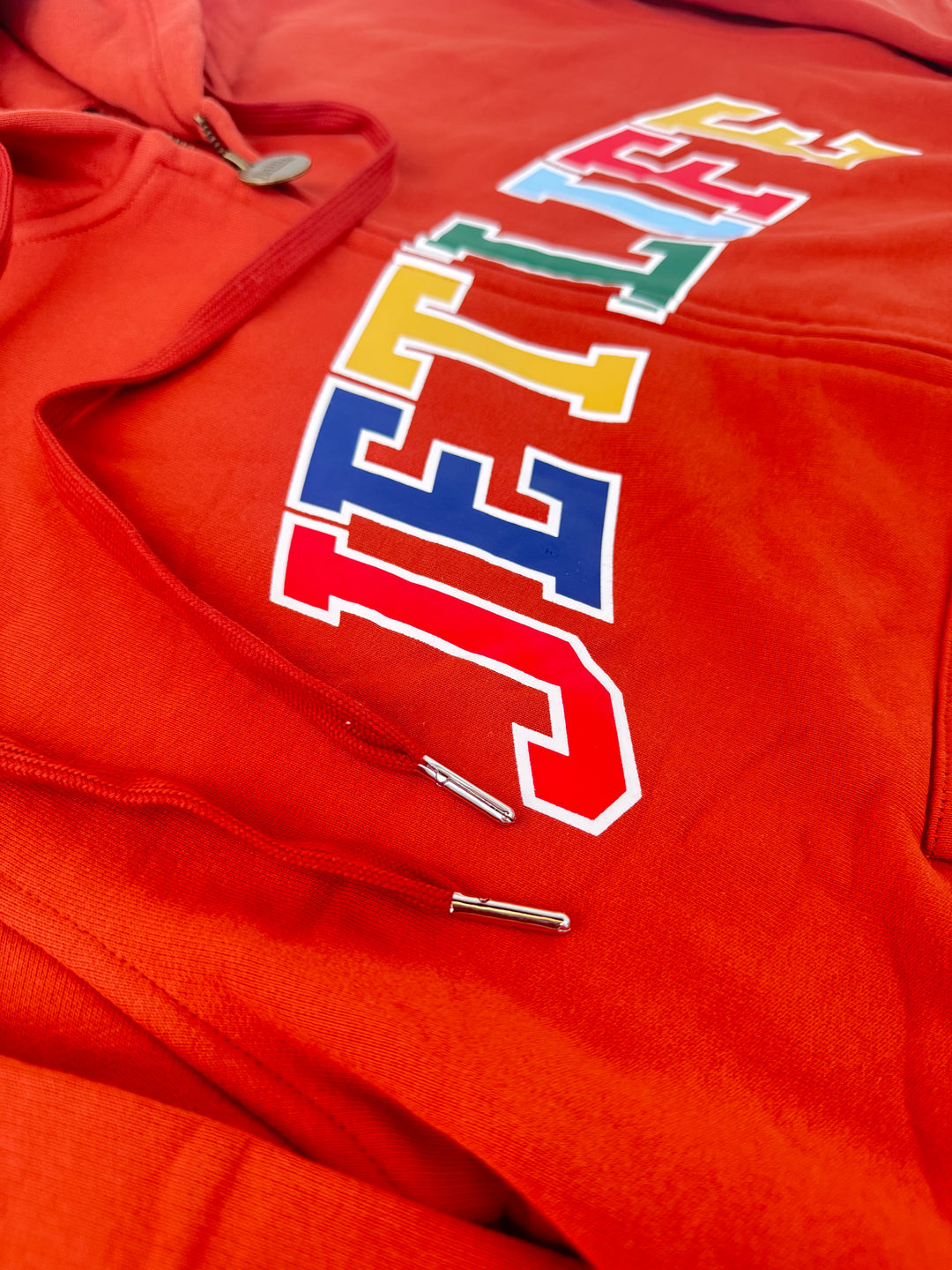 JET LIFE "WORLDS FRESHEST" ZIP UP HOODIE [RUST]