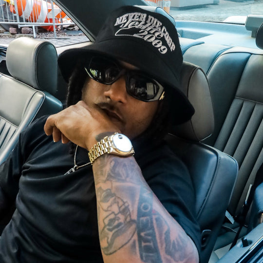 Never Die Corp Bucket Hat "Black"