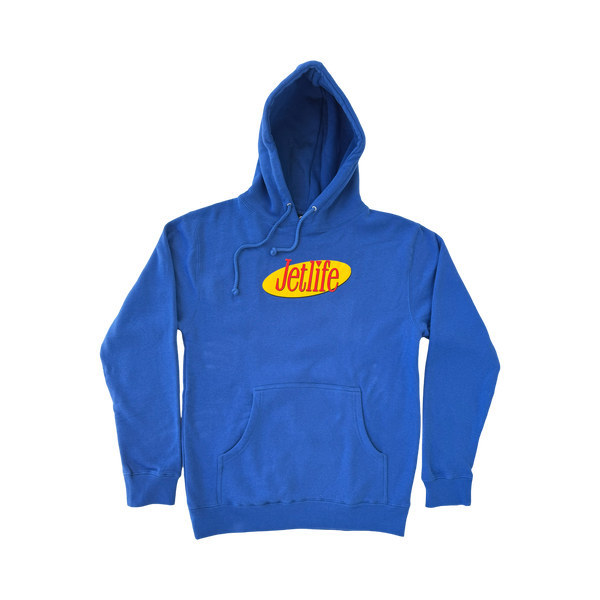 JET LIFE "SEINFELD" HOODIE [ROYAL]