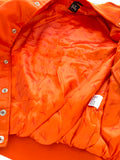 JET LIFE "DIAMOND" SATIN JACKET [ORANGE]