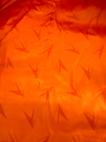 JET LIFE "DIAMOND" SATIN JACKET [ORANGE]