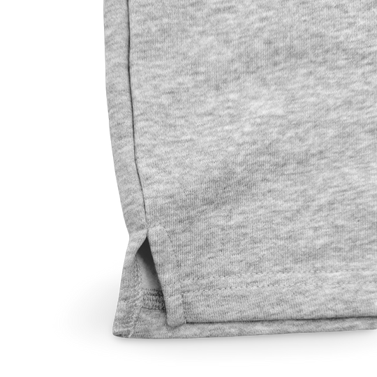 JET LIFE "NEVER DIE CORP" FLEECE SHORTS [HEATHER]