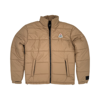 JET LIFE "PUFFER" JACKET [TAN]