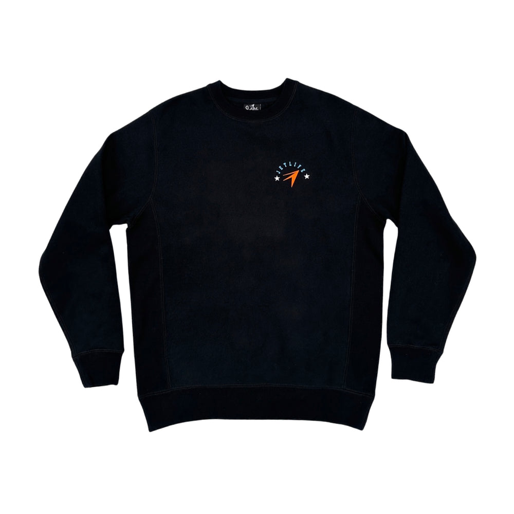 JET LIFE "CORPORATE" SWEATER [BLACK]