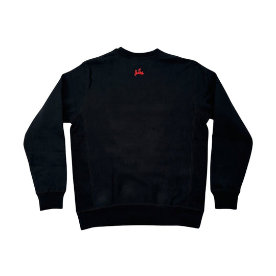 JET LIFE "HEARTBEAT" SWEATER [BLACK]