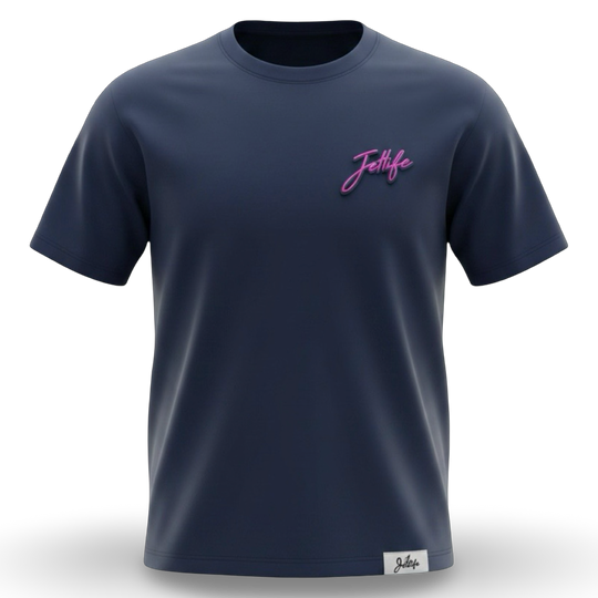 Jet Life "MIAMI VICE" S/S [NAVY]