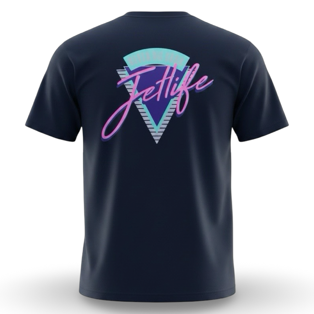 Jet Life "MIAMI VICE" S/S [NAVY]