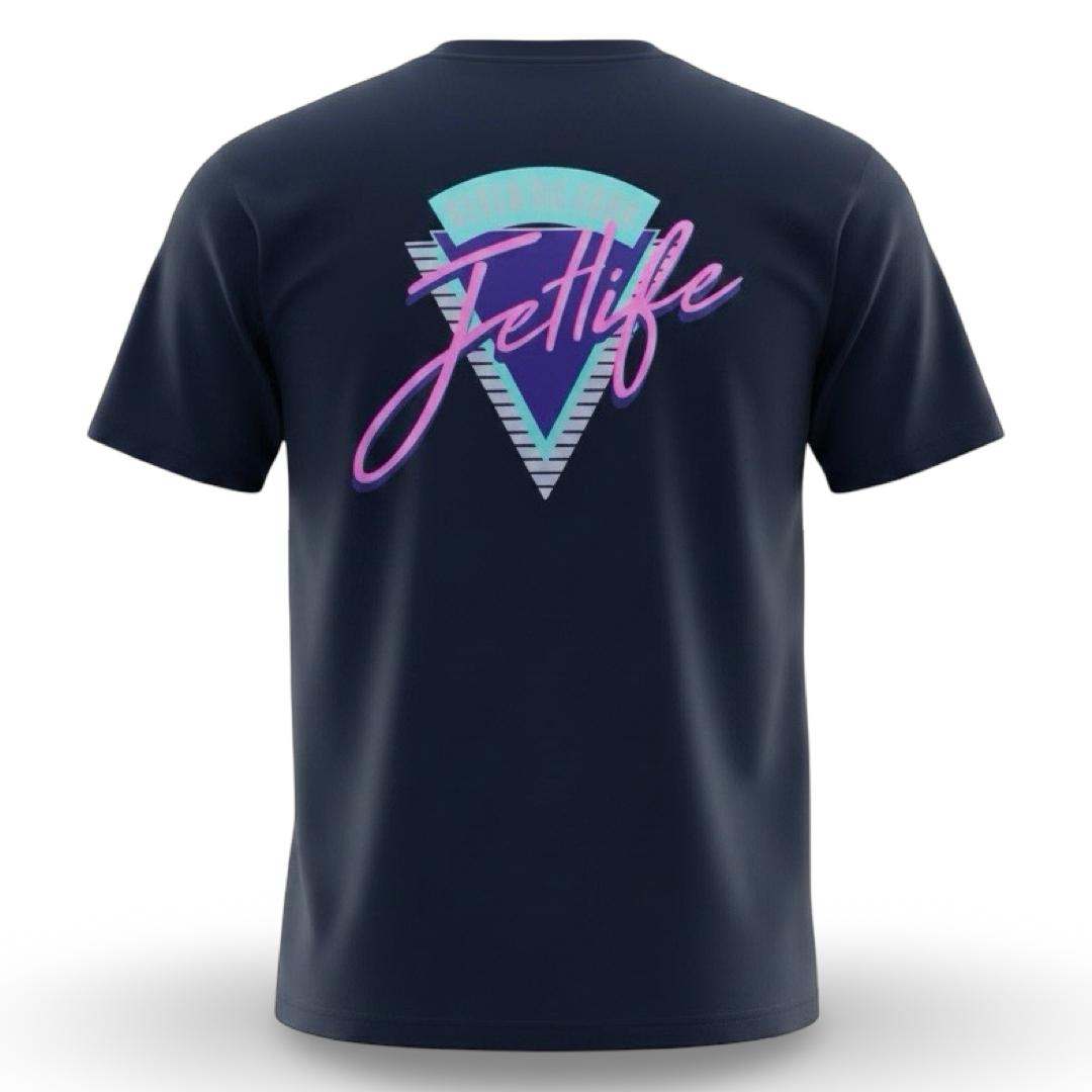 Jet Life "MIAMI VICE" S/S [NAVY]