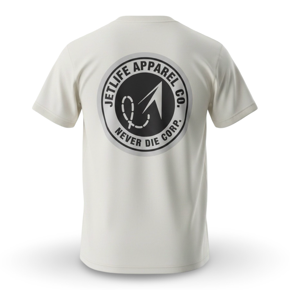 Jet Life "SMOKE TRAILS" S/S [WHITE]