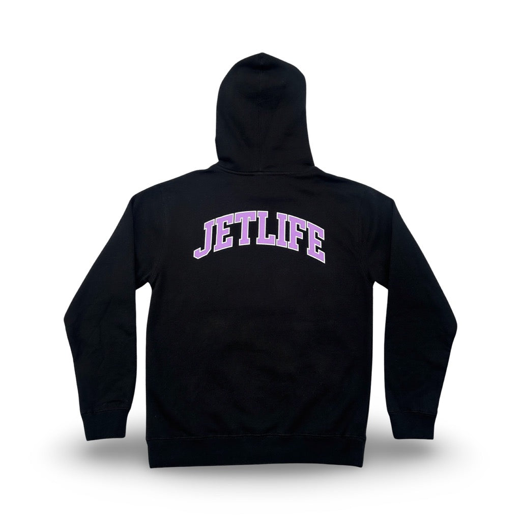 JET LIFE "PEP RALLY" HOODIE [BLACK]