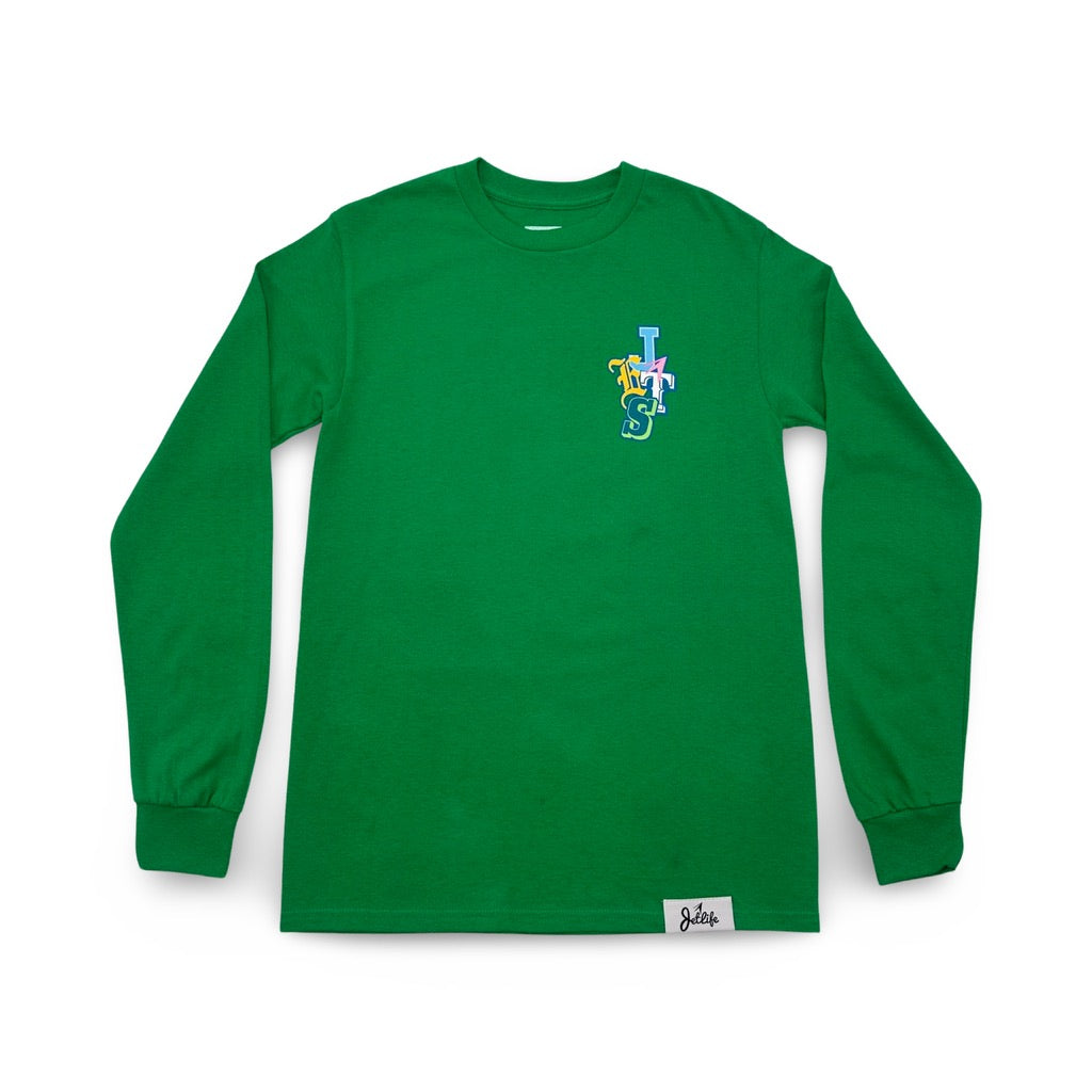 Jet Life "LET THE GOOD TIMES ROLL" L/S [KELLY GREEN]