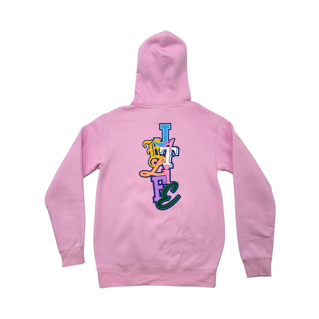 JET LIFE "LET THE GOOD TIMES ROLL" HOODIE [PINK]