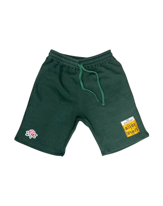 JET LIFE SPORTS "HURRICANE SEASON" COTTON SHORTS (GREEN)