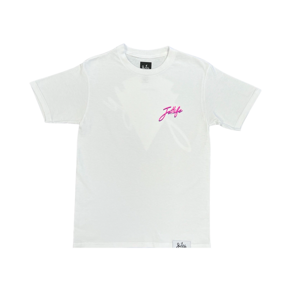 Jet Life "MIAMI VICE" S/S [WHITE]