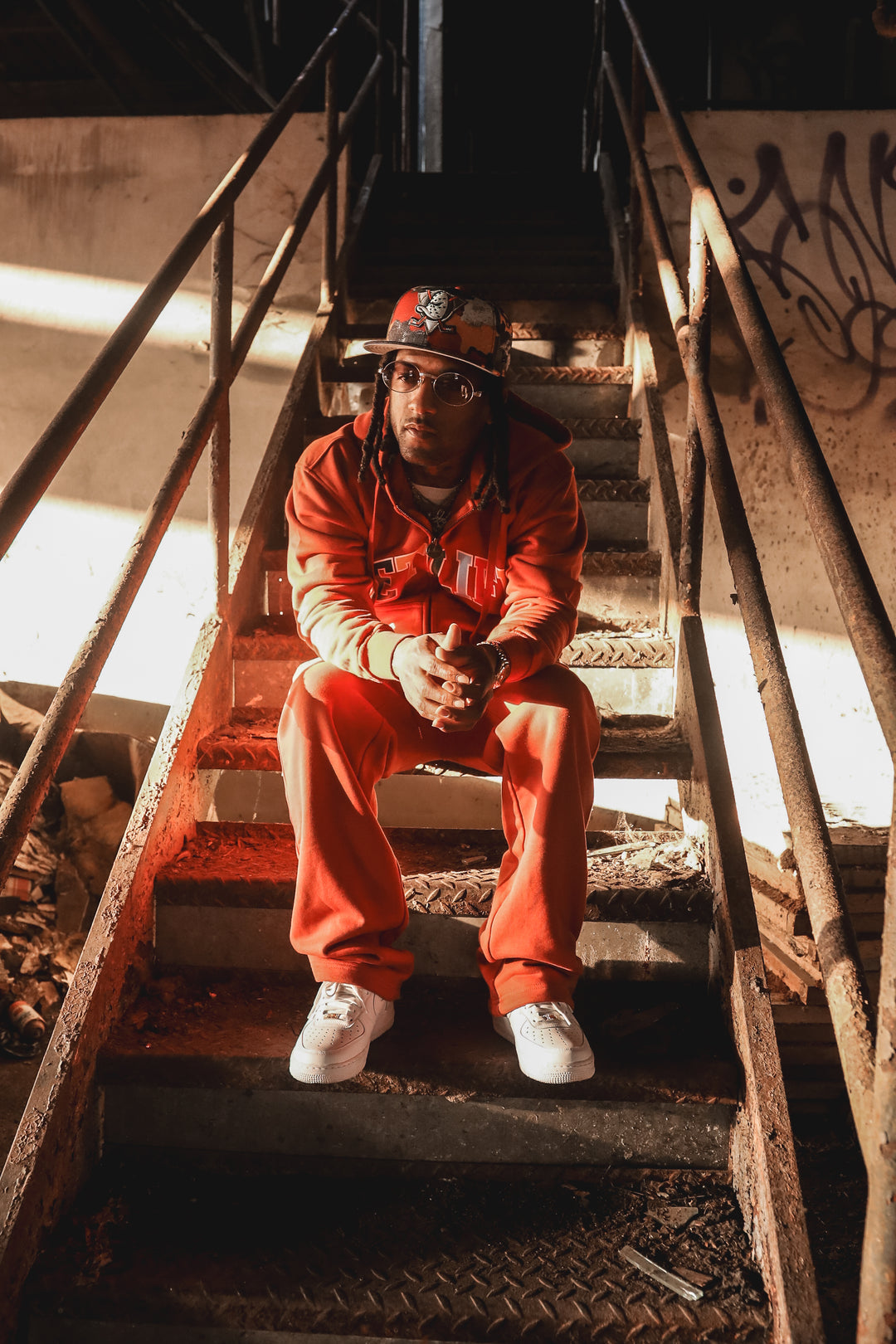 JET LIFE "WORLDS FRESHEST" JOGGER [RUST]