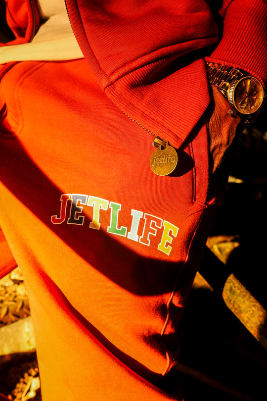JET LIFE "WORLDS FRESHEST" JOGGER [RUST]