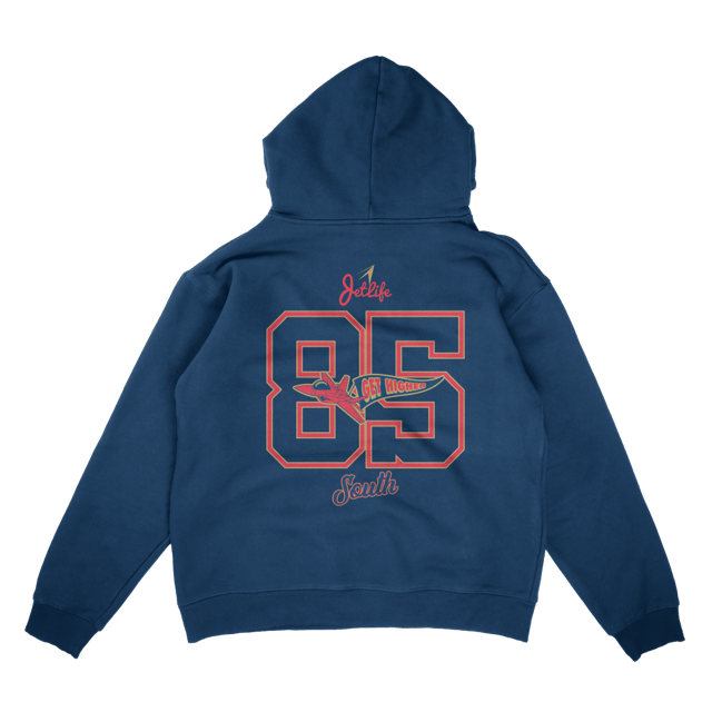 JET LIFE "JET SOUTH" HOODIE [NAVY]