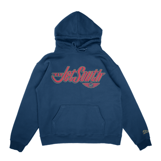 JET LIFE "JET SOUTH" HOODIE [NAVY]