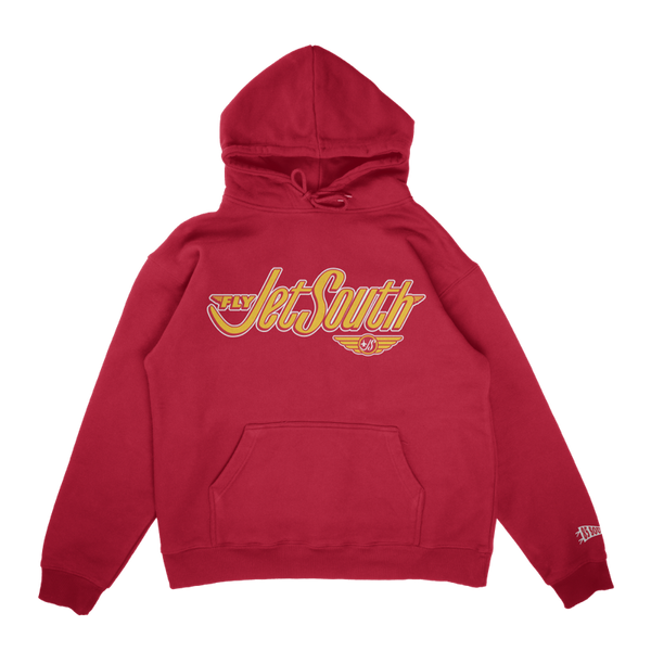 JET LIFE "JET SOUTH" HOODIE [RED]