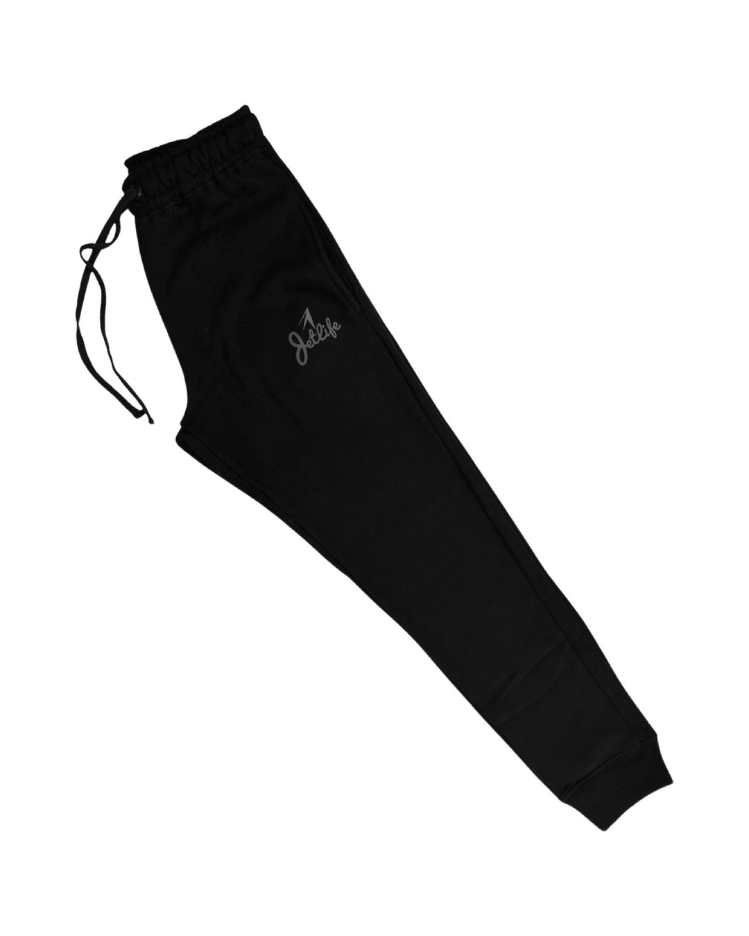 Jet Life "CLASSIC" SWEATPANTS [BLACK] 3M REFLECTIVE