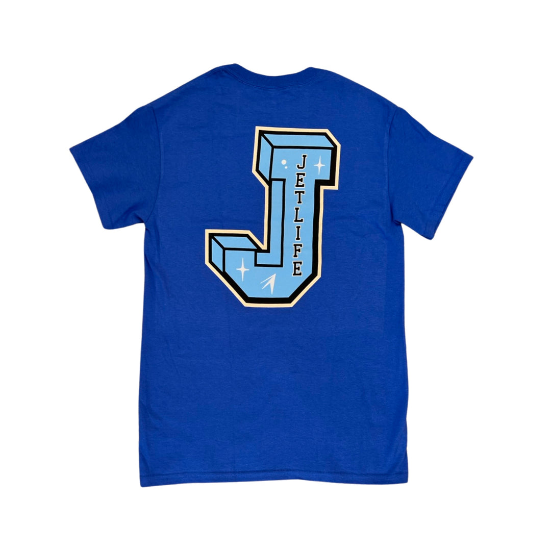 JET LIFE BOX S/S [BLUE & SKY ]