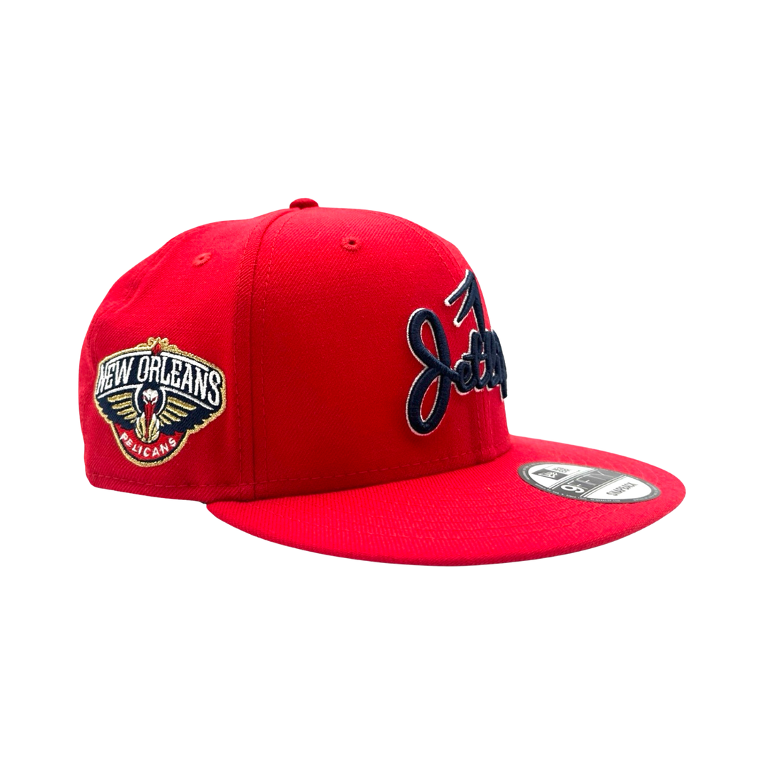 JET LIFE SNAPBACK "CLASSIC LOGO" [RED/NAVY]