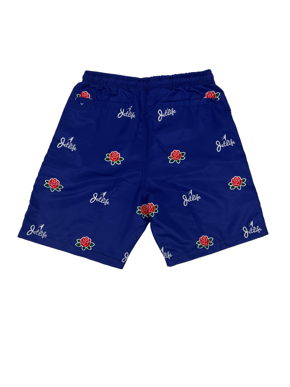 "House Of Flowers" Shorts (Cobalt)