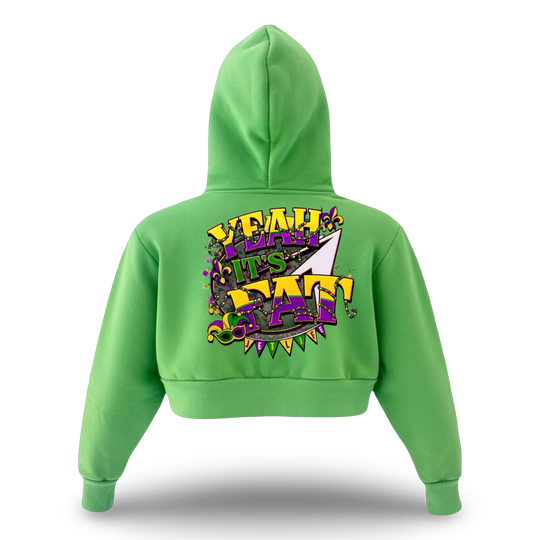 Jet Life "Yeah its Fat" Crop Hoodie