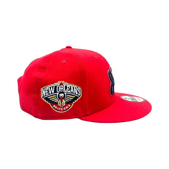 JET LIFE SNAPBACK "CLASSIC LOGO" [RED/NAVY]