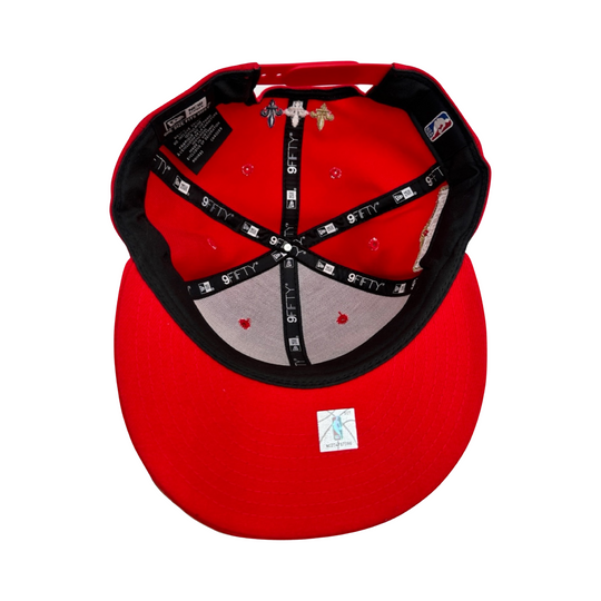 JET LIFE SNAPBACK "CLASSIC LOGO" [RED/NAVY]