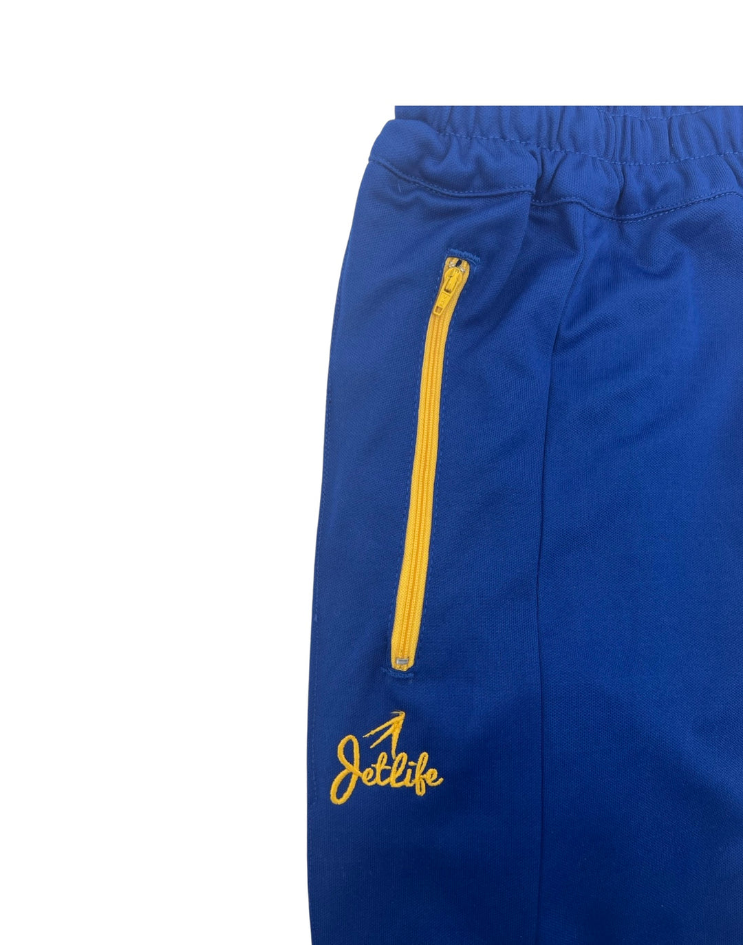 JET LIFE TRACK PANT [BLUE / YELLOW TRIM]]