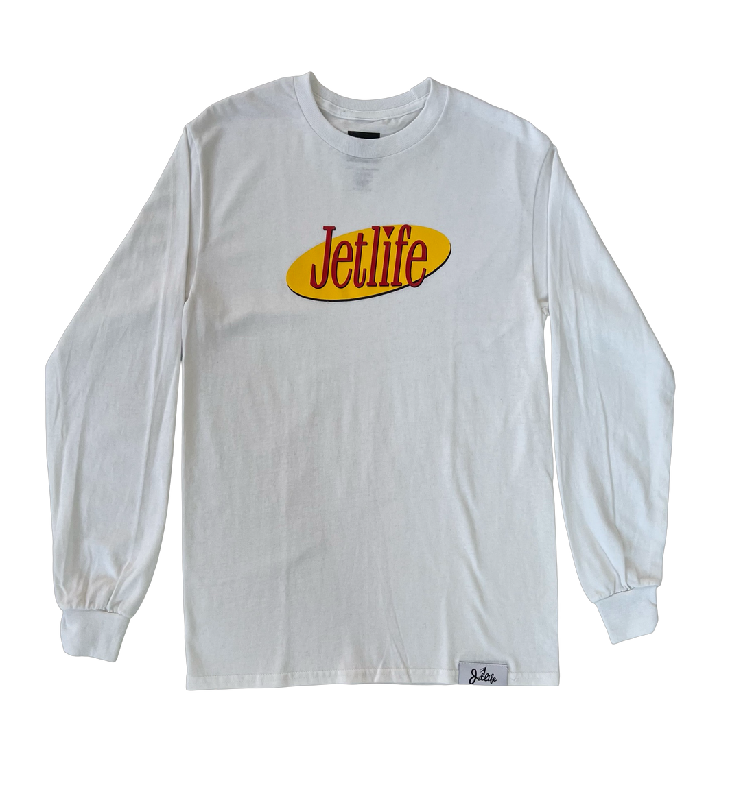 Jet Life "SEINFELD " L/S [WHITE]