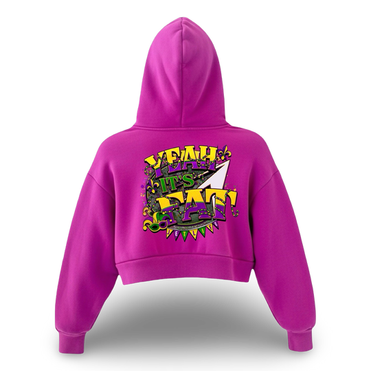 Jet Life "Yeah its Fat" Crop Hoodie