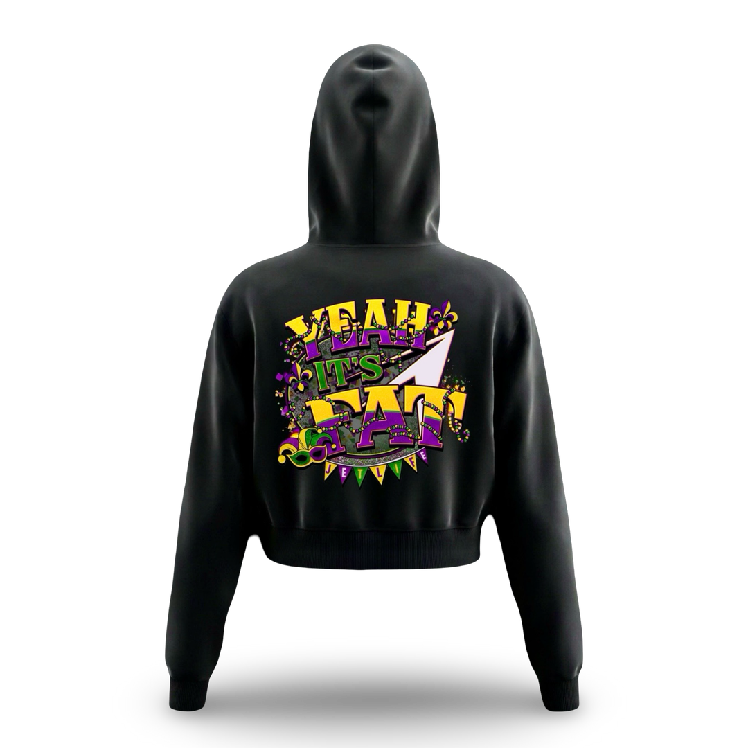 Jet Life "Yeah its Fat" Crop Hoodie