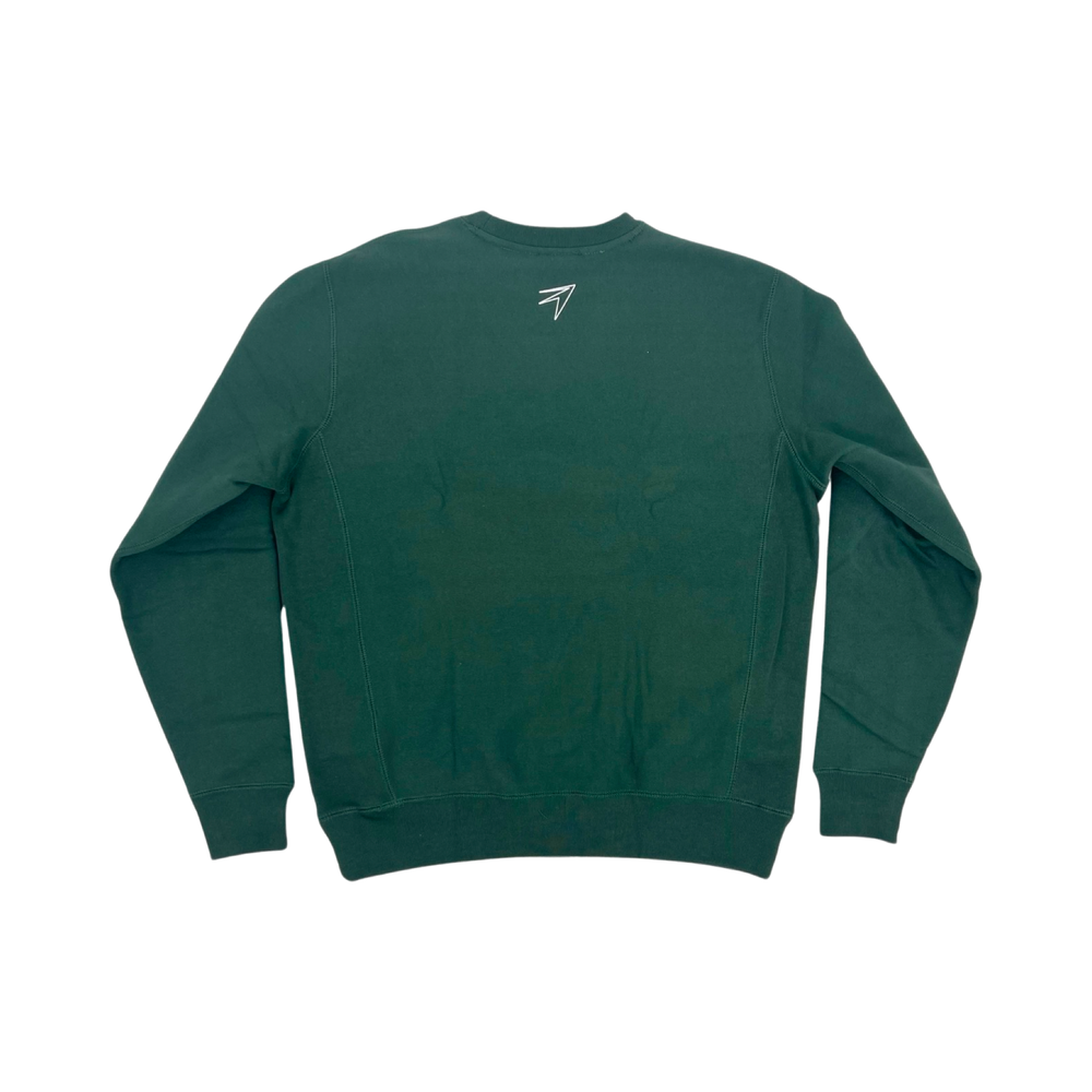 JET LIFE "LANES" CREWNECK [ALPINE GREEN]