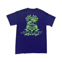 Jet Life "INDI" Tee | PURPLE & LIME