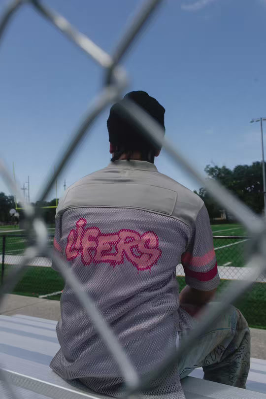 JET LIFE GRAFFITI LIFER JERSEY [GREY]