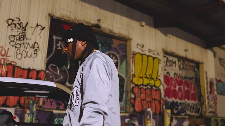 Jet Life "EYL" Track Pullover [SILVER]