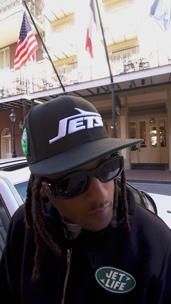 JET LIFE "KEYS TO THE ROVER" FULL ZIP HOODIE [BLACK]