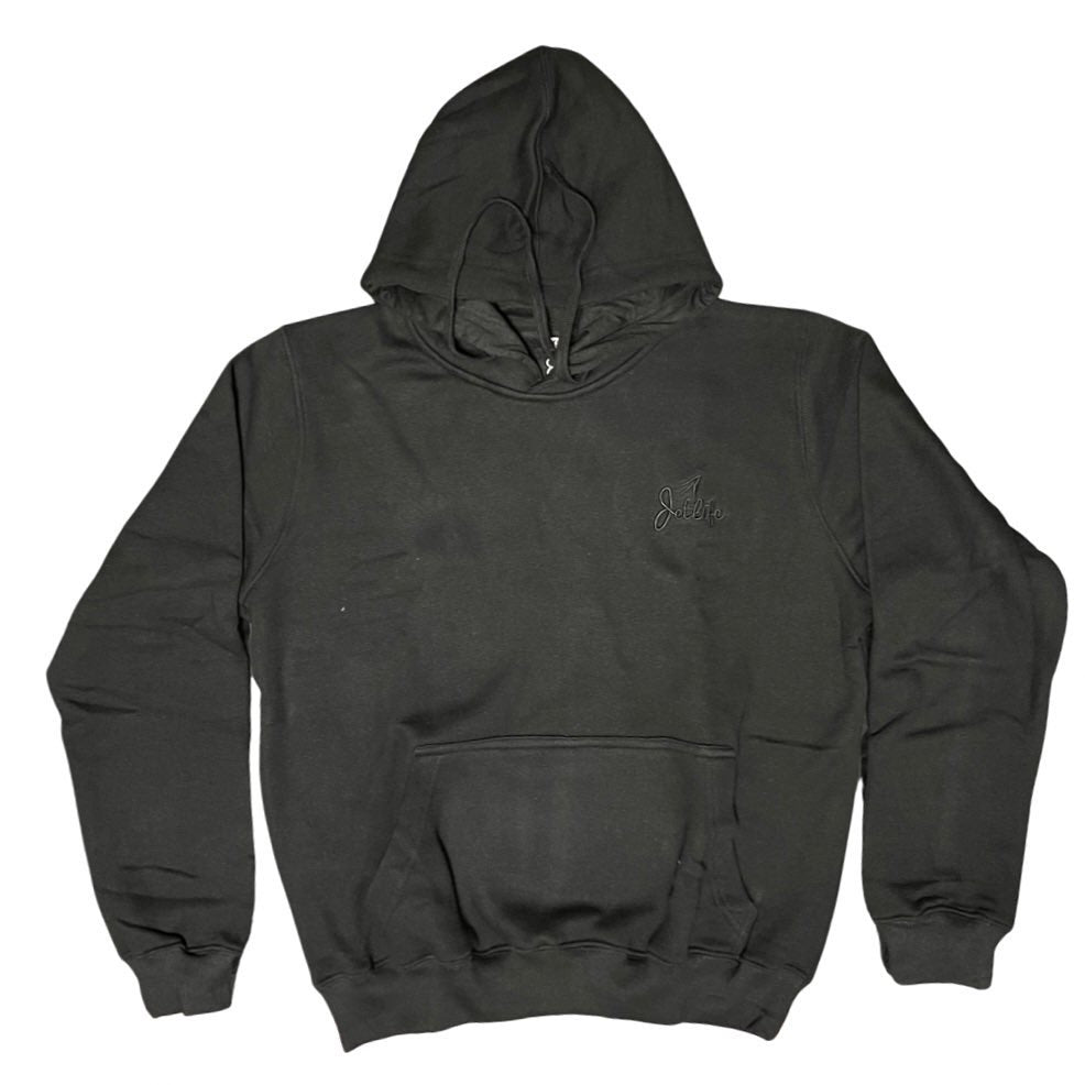 JET LIFE "BLACKOUT" HOODIE [BLACK] 3M REFLECTIVE
