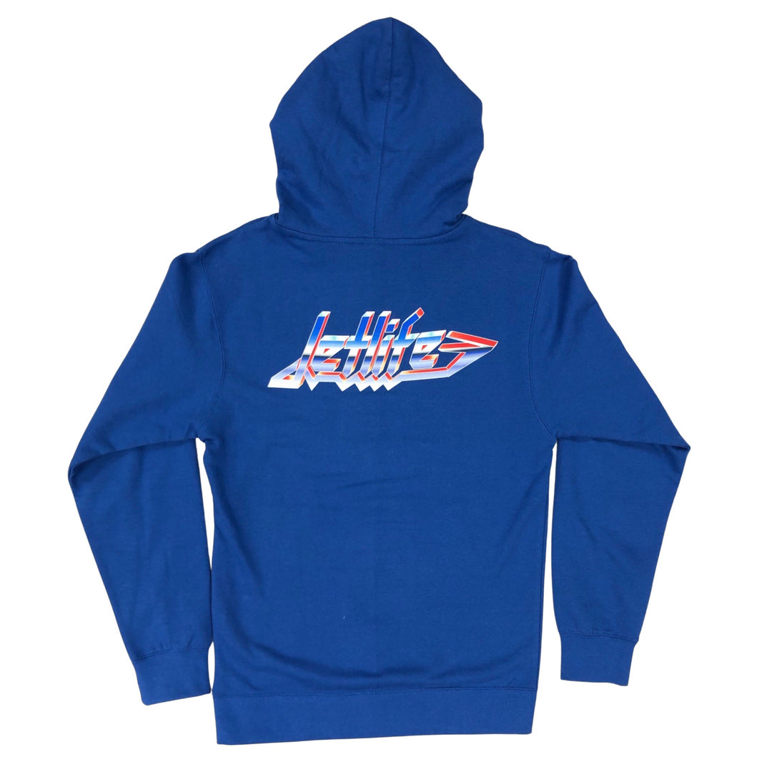 JET LIFE "PRIEST" HOODIE [ROYAL]