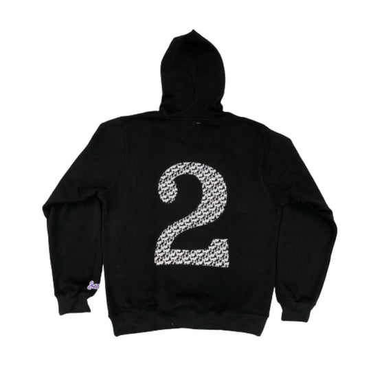 Fendi P "AOF2" HOODIE [BLACK]