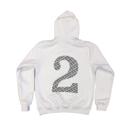 Fendi P "AOF2" HOODIE [WHITE]