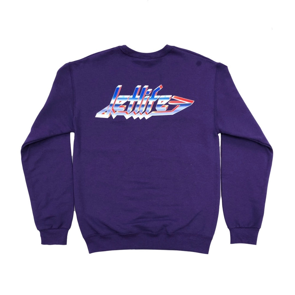 JET LIFE "PRIEST" SWEATER [PURPLE]