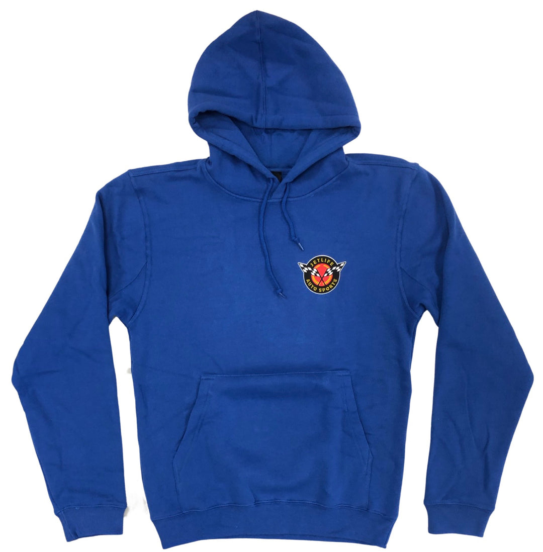 JET LIFE "AUTO-SPORT" HOODIE [ROYAL]