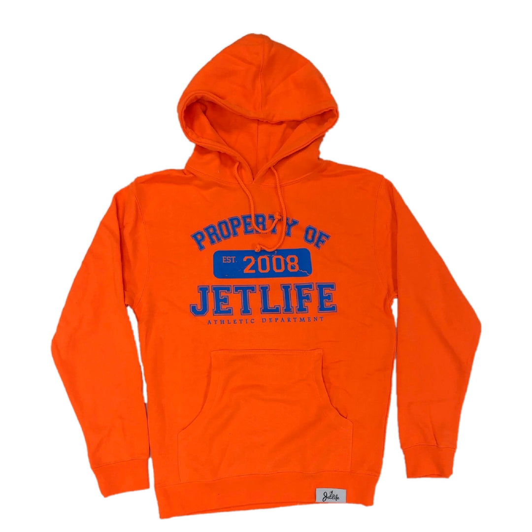 JET LIFE "Property Of" HOODIE [ORANGE]