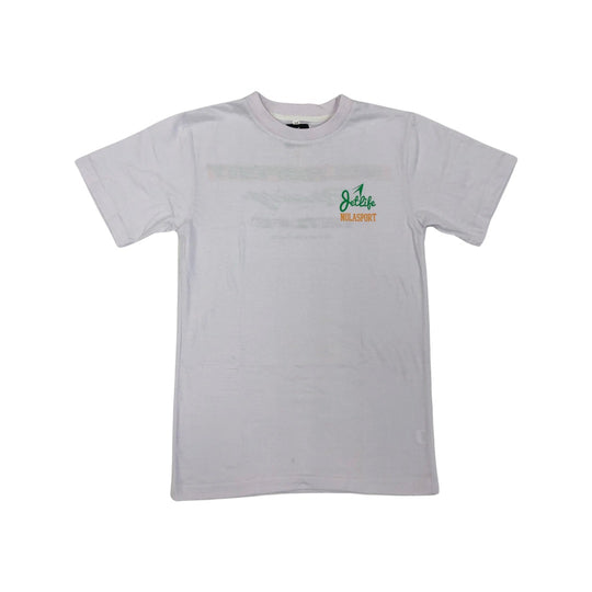 DRI FIT X Nola Sport "SPONSORED" Tee S/S [WHITE] DRI FIT