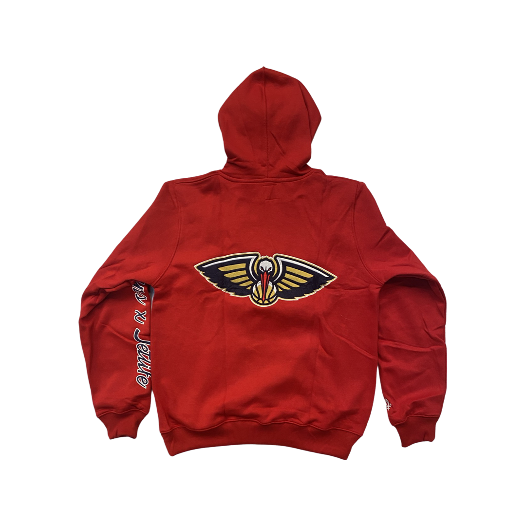 JET LIFE PELICANS HOODIE [RED]
